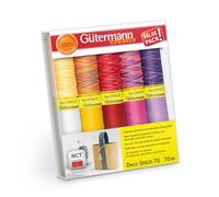 Gütermann Nähfaden-Set Deco Stitch 70 "Sortierung 1" 10 Spulen à 70 m