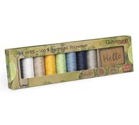 Gütermann Set Allesnäher rPET mit Labels 8 Farben 100 % Polyester