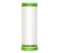 Gütermann Extra Fein M 202 Nähfaden 200m Farbe 0800 (2,17 € pro 100 m) Farbe:Farbe 0800