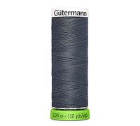 Gütermann G723860-093 Nähgarn, Polyester, 093 Grau, 100 m, meter