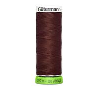 Gütermann G723860-230 Nähgarn, Polyester, 230 Braun/Rot, 100 m, meter