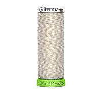 Gütermann G723860-299 Nähgarn, Polyester, 299 Beige/Braun, 100 m, meter