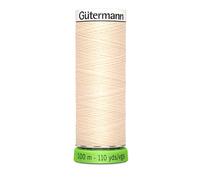 Gütermann G723860-414 Nähgarn, Polyester, 414 Ecru/Rosa, 100 m, meter
