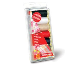 Gütermann G731099 Nähgarn-Set, Polyester, Mehrfarbig, 100 Meter Länge, 700