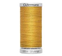 Gütermann Garn M782 Extra Stark Nähgarn Polyester 100m Nähmaschinengarn für alle stark beanspruchten Nähte (ocker 968)