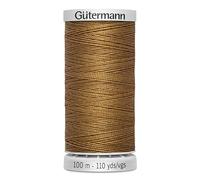 Gütermann Garn M782 Extra Stark Nähgarn Polyester 100m Nähmaschinengarn für alle stark beanspruchten Nähte (cognac 887)