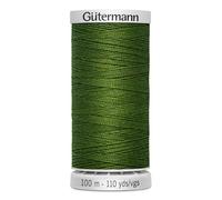 Gütermann Garn M782 Extra Stark Nähgarn Polyester 100m Nähmaschinengarn für alle stark beanspruchten Nähte (585 dunkel olive)
