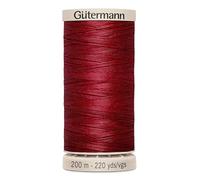 Gütermann Hand Quilten gewachst Gewinde 200 m 2453 - Pro Spule + Gratis Minerva Crafts Craft Guide
