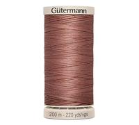 Gütermann Hand Quilten gewachst Gewinde 200 m 2635 - Pro Spule + Gratis Minerva Crafts Craft Guide