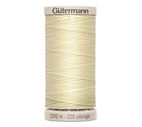 Gütermann Hand Quilten gewachst Gewinde 200 m 919 - Pro Spule + Gratis Minerva Crafts Craft Guide