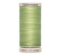 Gütermann Hand Quilten gewachst Gewinde 200 m 9837 - Pro Spule + Gratis Minerva Crafts Craft Guide