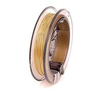 Gütermann / KnorrPrandell 2238320 - Nyloncoated 0,4mm mattgold, 5 meter/ Rolle