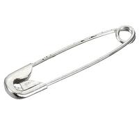 Gütermann / KnorrPrandell 2382717 - Sicherheitsnadeln 22mm silber, 25 Stück/Beutel