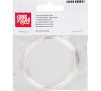 Gütermann / KnorrPrandell 6461042 - Draht versilbert 0,4mm Ø