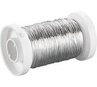 Gütermann / KnorrPrandell 6468810 - Draht auf Rolle, silber 0,6mm