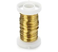 Gütermann / KnorrPrandell 6468845 - Draht auf Rolle, messing 0,6mm