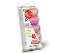 Gütermann Cotton 30 Stickfaden-Set-3 (5 Farben/ 300 m/ pink-lila)