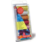 Gütermann Nähfaden-Set Metalleffektfaden W 331 7 Spulen