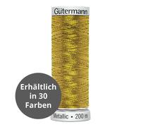 Gütermann Metallic Maschinenstickfaden 200 m (2,15 € pro 100 m)