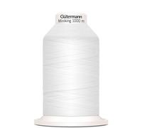 Gütermann Miniking Nähgarn 1000m Weiß Nr. 800
