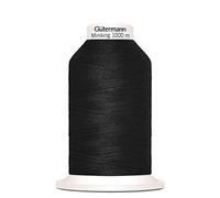 Gütermann Miniking Overlock Nähgarn 1000 m 000 schwarz - Pro Konus