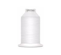 Gütermann Miniking Set Nähgarn Overlock-Garn Coverlockgarn 4 Konen Je 1000m (0800 Weiß)