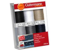 Gütermann Nähfaden-Set 734000-1 Allesnäher (6 Spulen/ 250 m)