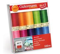 Gütermann Nähfaden-Set Allesnäher 10x100m Col.3 (1,53 € pro 100 m)