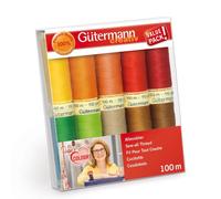 Gütermann Nähfaden-Set Allesnäher - Inges Lieblingsfarben 10x100m Col.1 (1,53 € pro 100 m)