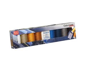 Gütermann Nähfaden Set Denim 50 mit Jeansnadel