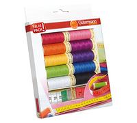 Gütermann Creativ Set – 10x Allesnäher 100 m inkl. Schneidermaßband