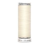 Gütermann Nähfaden Polyester 001 - 200m