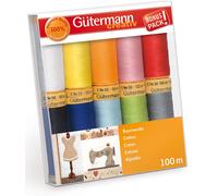 Gütermann Baumwolle Nähfaden-Set-2 (10 Farben/ 100 m)