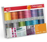 Gütermann Nähgarn-Set Cotton 30, 12 x 300 m