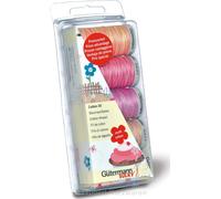 Gütermann Nähgarn-Set Cotton 30 rosa/lila, 5 x 300 m