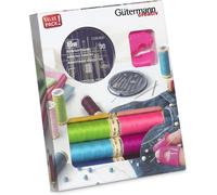 Gütermann Nähgarn-Set mit Handnähnadeln und Nadelgreifern 8 x 100 m
