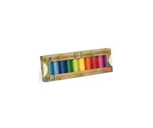 Gütermann Nähgarn-Set rPET | 10 x 100 m Allesnäher No. 100, 100% recyceltes Polyester