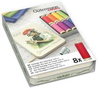 Gütermann Nähgarn in Nostalgie-Box Starke Farben 8 Spulen