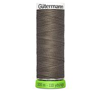 Gütermann Recyceltes Polyestergarn, 91 m, Dunkles Biber