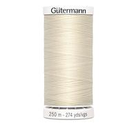 Gütermann Sew alle Nähgarn 250 m 802 - Pro Spule + Gratis Minerva Crafts Craft Guide