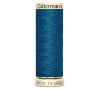 Gütermann Sew alle Polyester Gewinde, 100 Mtr, Blaugrün (0483),