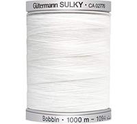 Gütermann Sulky Bobbin 1000m 1001, Weiß