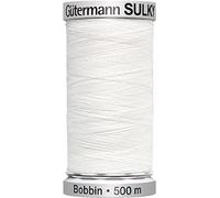 Gütermann Sulky Bobbin 500m 1001, Weiß