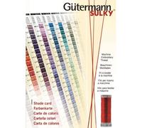 Gütermann Sulky Farbkarte (gedruckt)