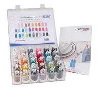 Gütermann Super Brite Stickgarnbox Polyester 40 (1.000 m / 30 Spulen)