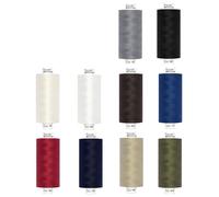 Gütermann TOLDI Nähgarnset - 10 Rollen á 1000m - Allesnäher Garn Set Grundfarben