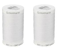 Gütermann weiß Gewinde 2-Pack weiß
