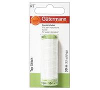 Gütermann Zierstichfaden 30 m SB 0800 weiß 30 m