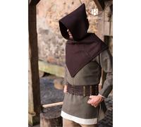 Gugel aus Skjoldehamn Wolle Bjorn verschiedene Farben Braun L/XL