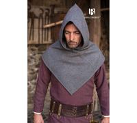 Gugel aus Skjoldehamn Wolle Bjorn verschiedene Farben Grau L/XL